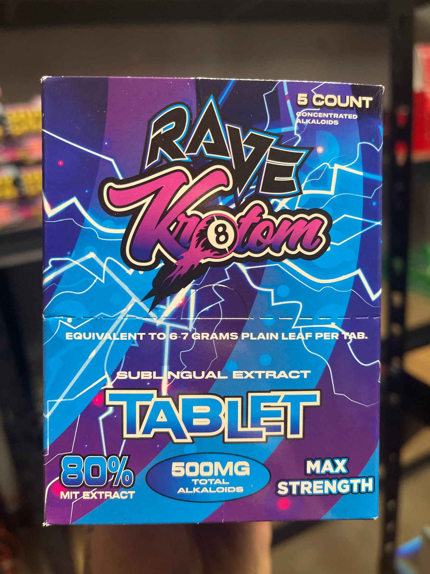 Rave Kratom Tablet