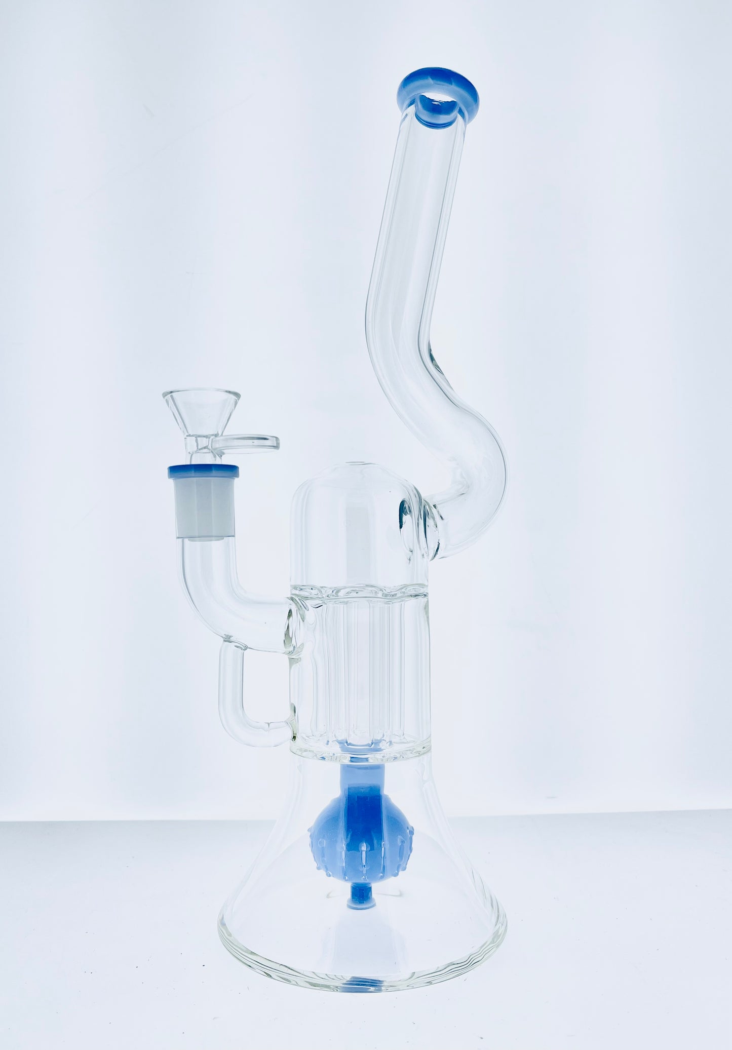 13" Bent Neck Rig w/ Bubble Perc