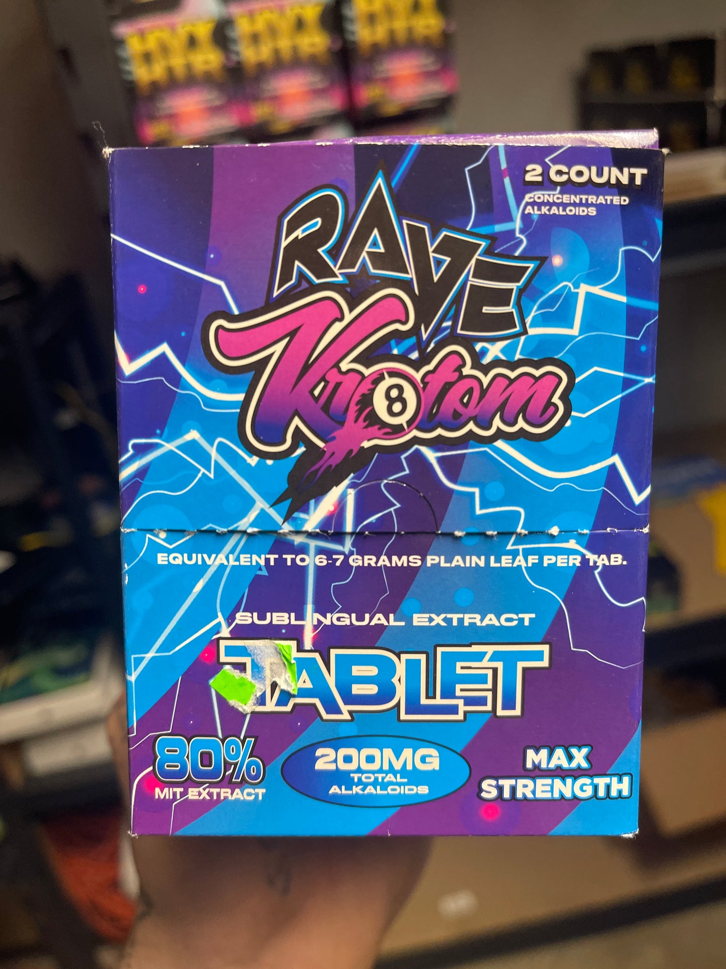 Rave Kratom Tablet