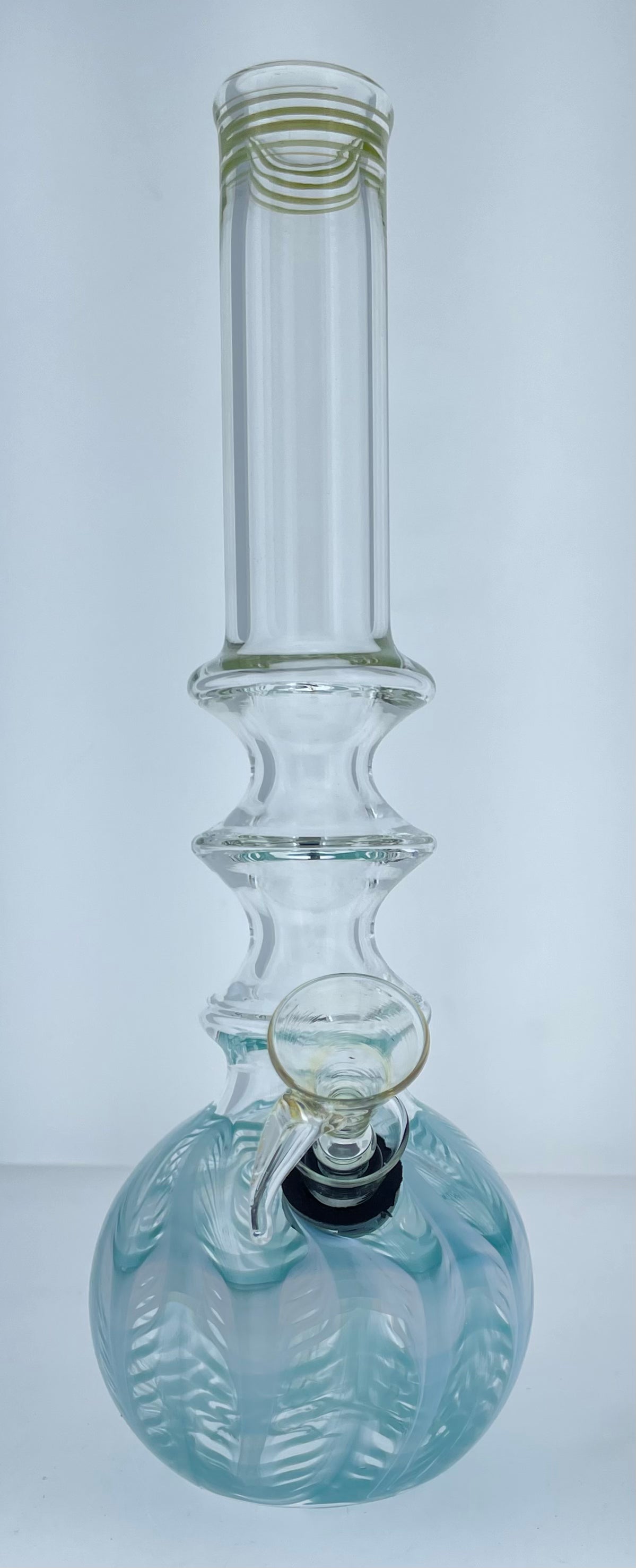 11" Wrap N Rake Twisted Bubble Beaker