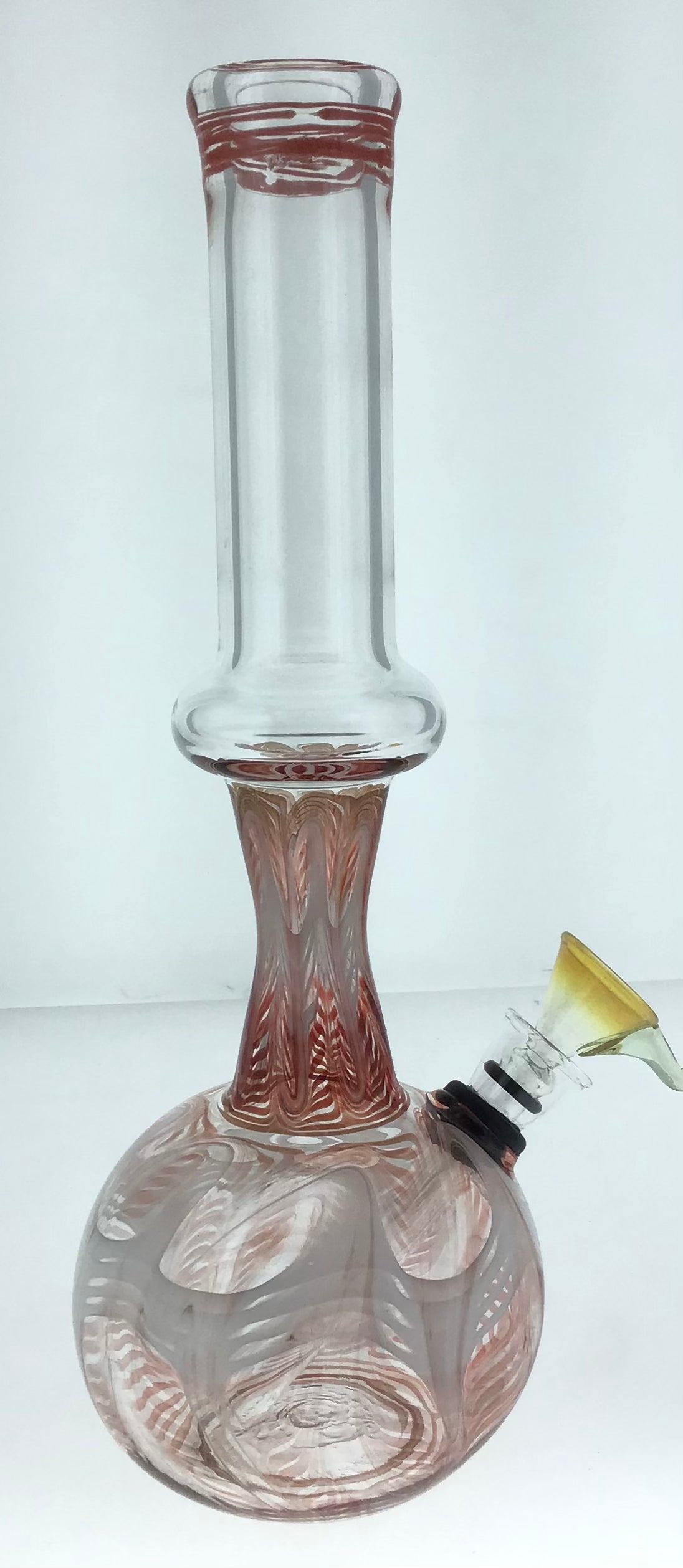 11” Skinny Neck Wrap n Rake Double Bubble Beaker