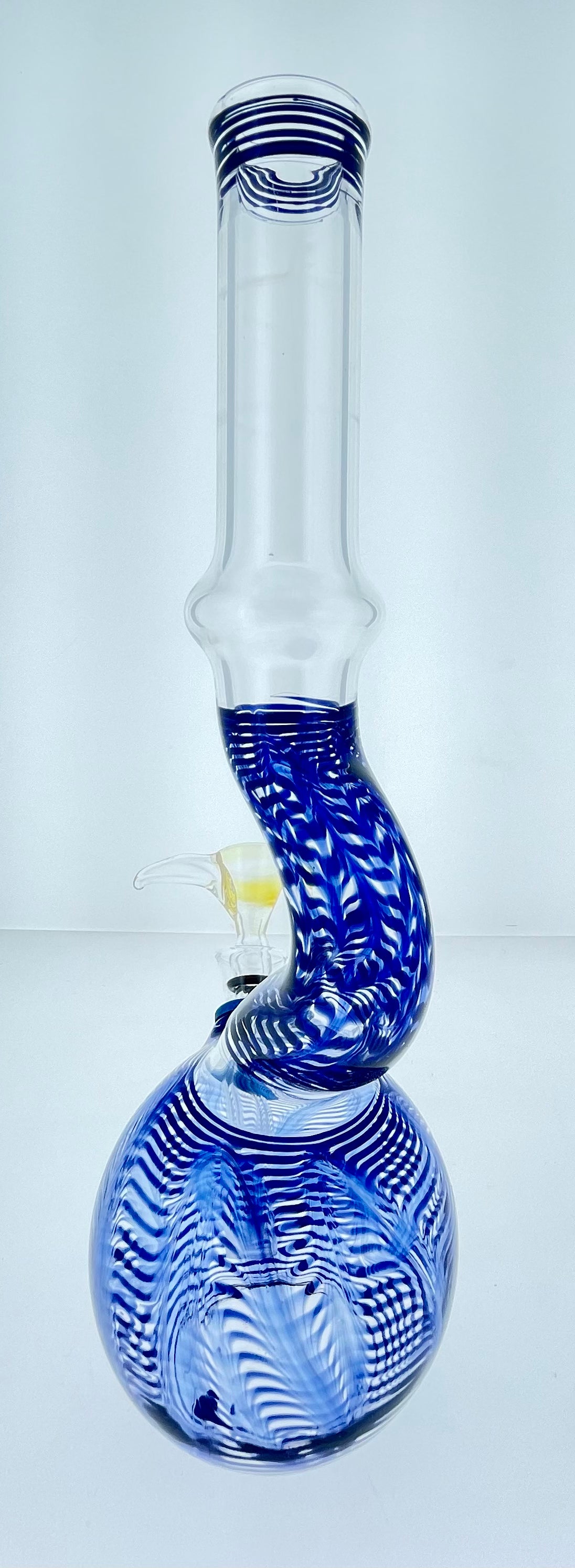 11” Wrap n Rake Bubble Beaker W/ Kink