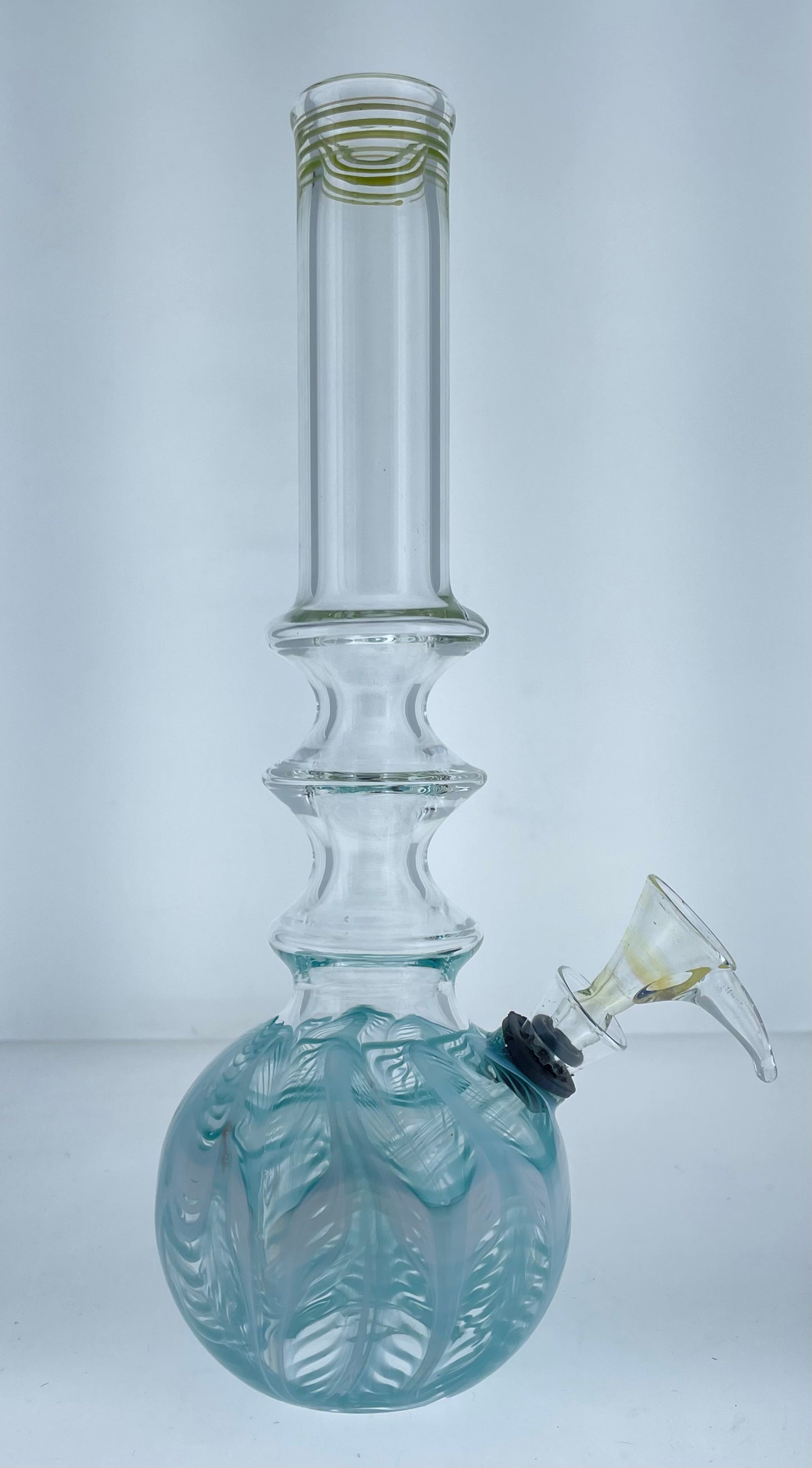 11" Wrap N Rake Twisted Bubble Beaker