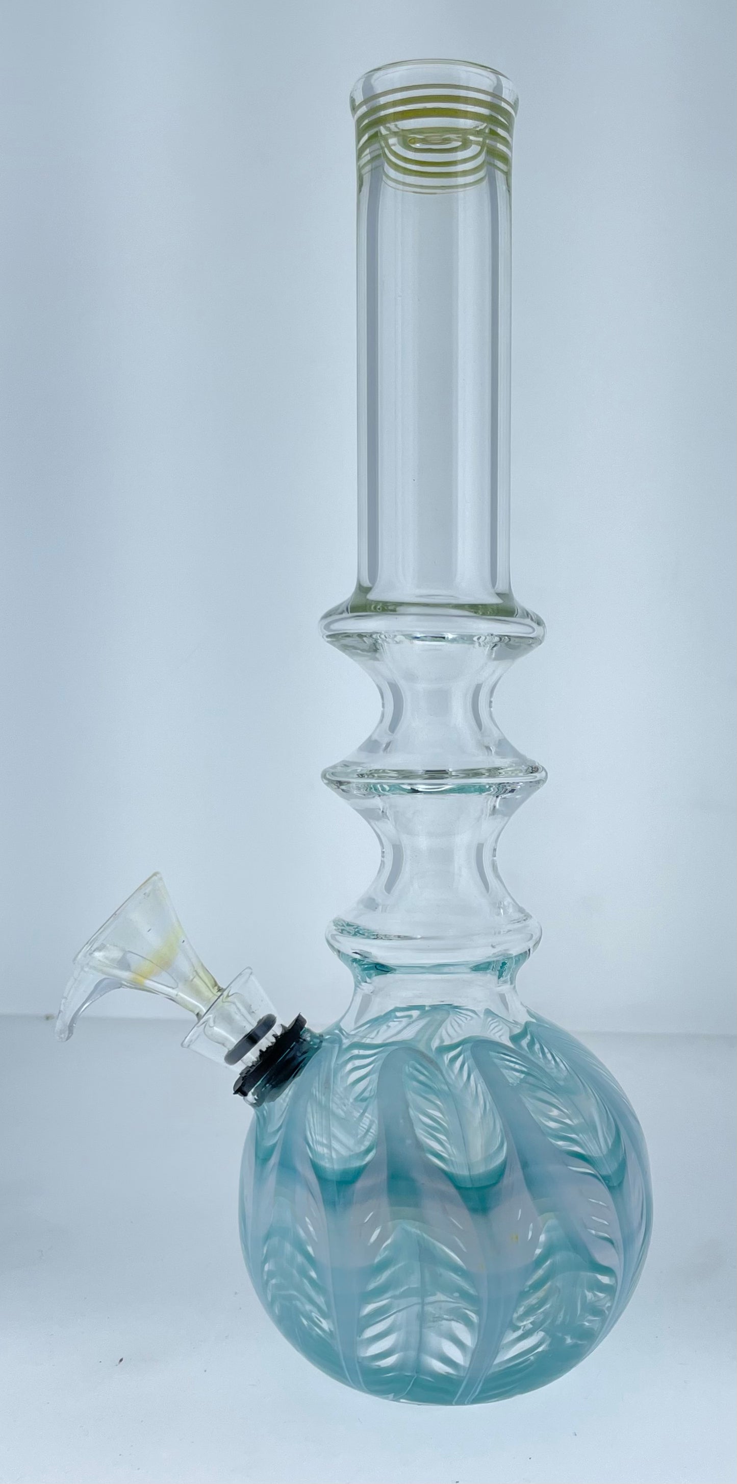 11" Wrap N Rake Twisted Bubble Beaker