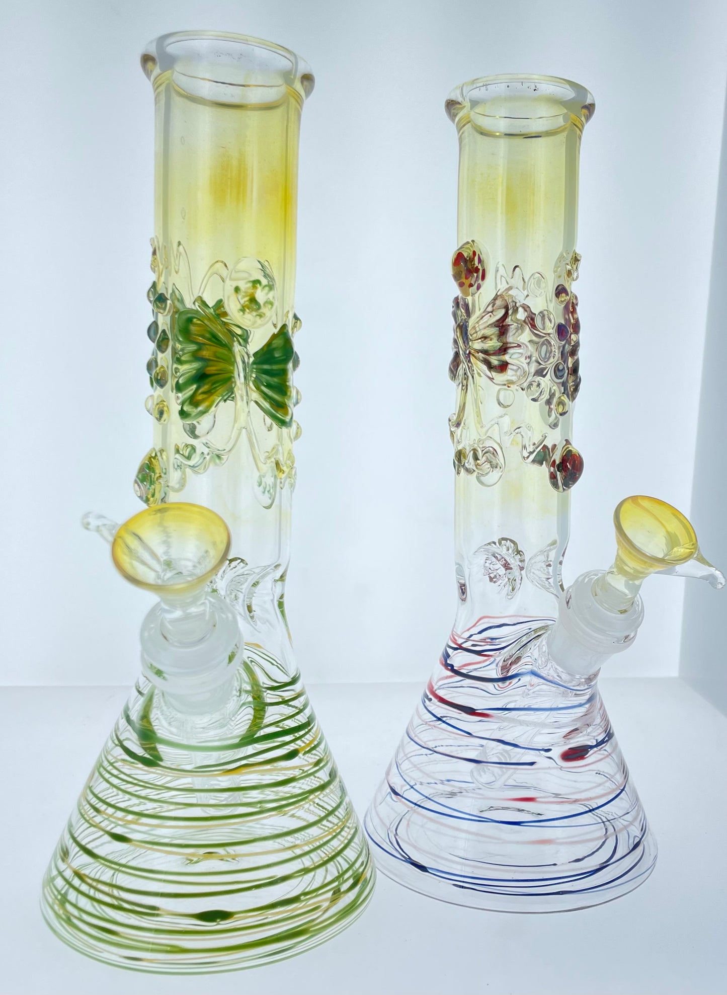 11” Butterfly Straight Beaker 14mm