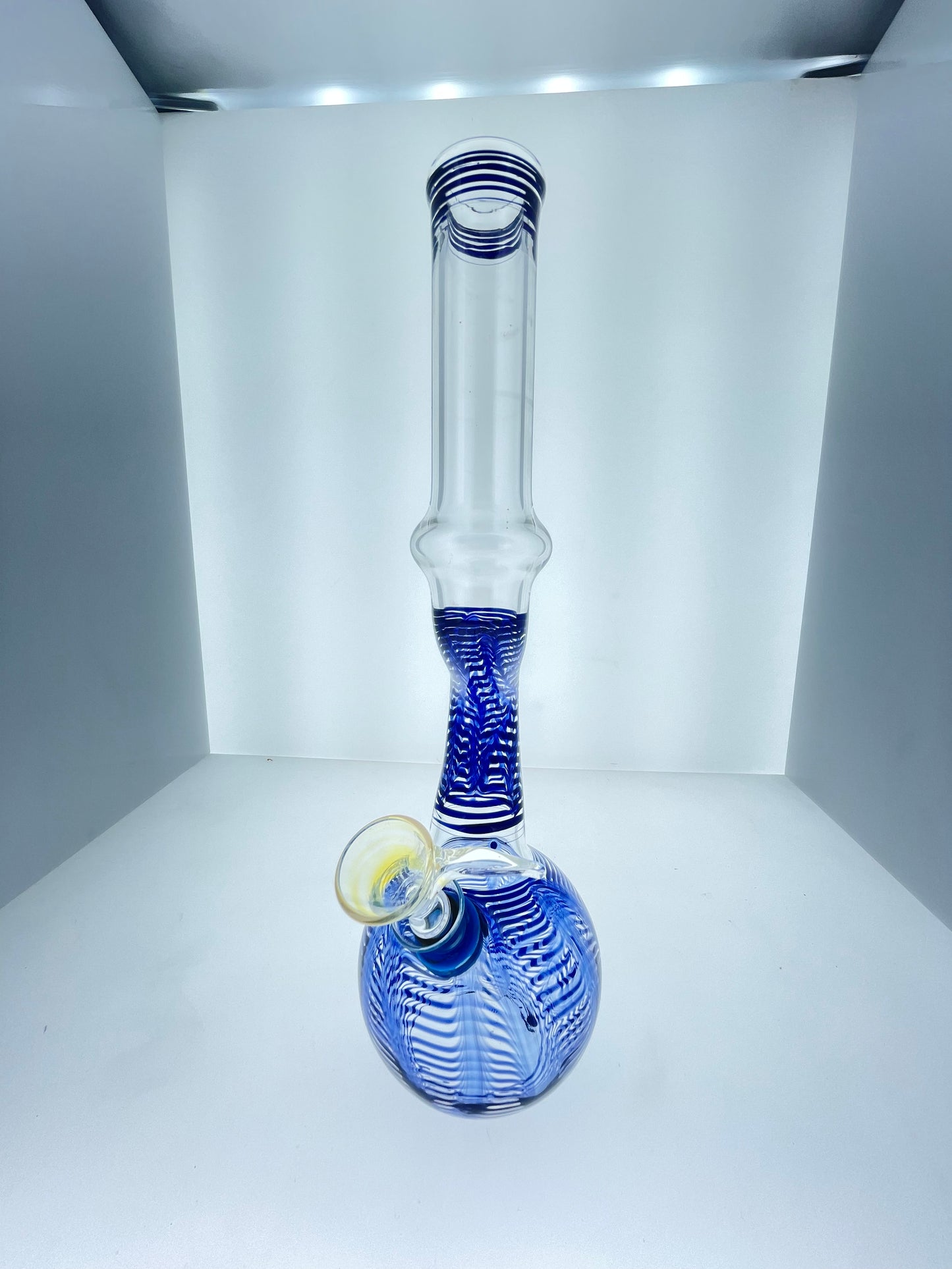 11” Wrap n Rake Bubble Beaker W/ Kink