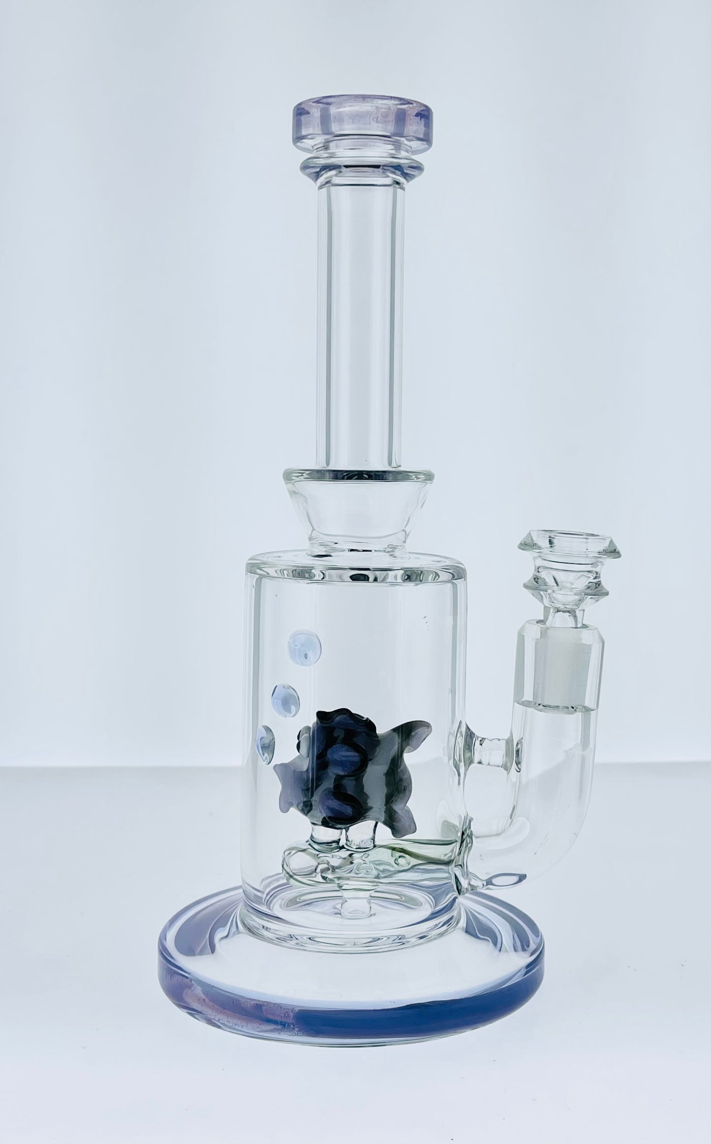 10" Stem Line Fish Perc Rig