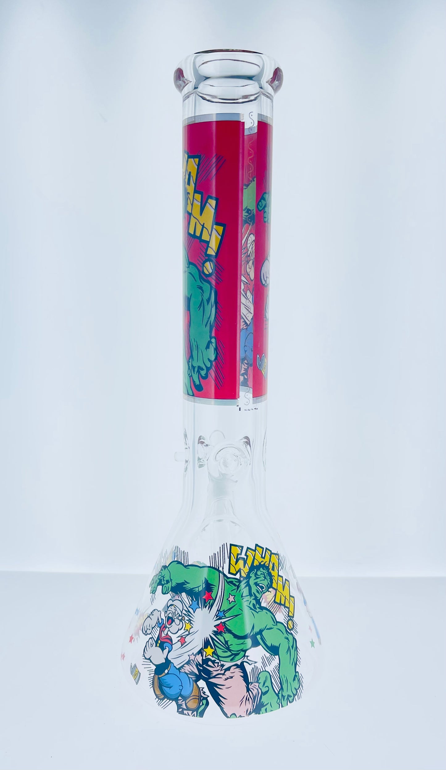 15"  Thick Decal Beaker