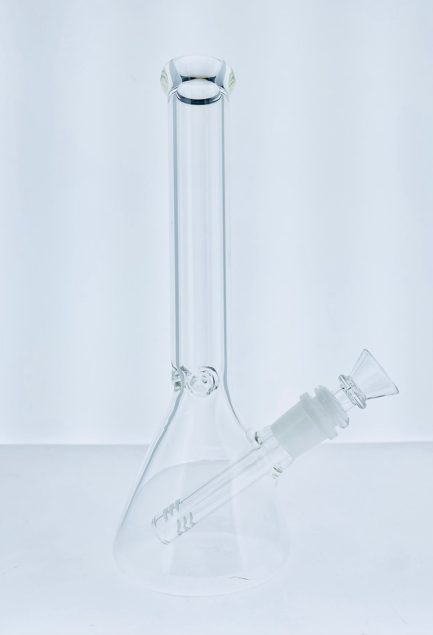 10" Clear Beaker w/ Ice Pinch