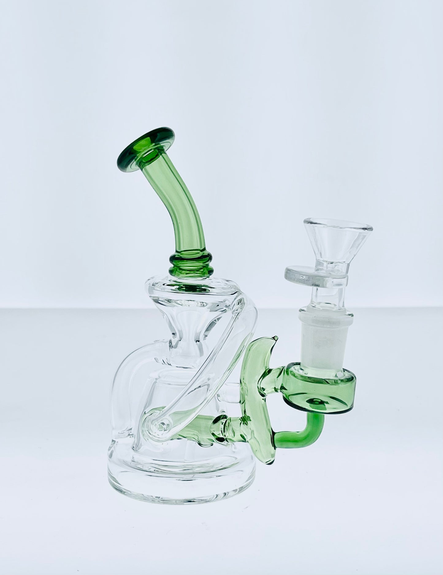 5" Mini Recycler w/ Color Accents