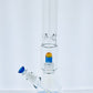 18" Double Color Beaker w/ Showerhead Perc