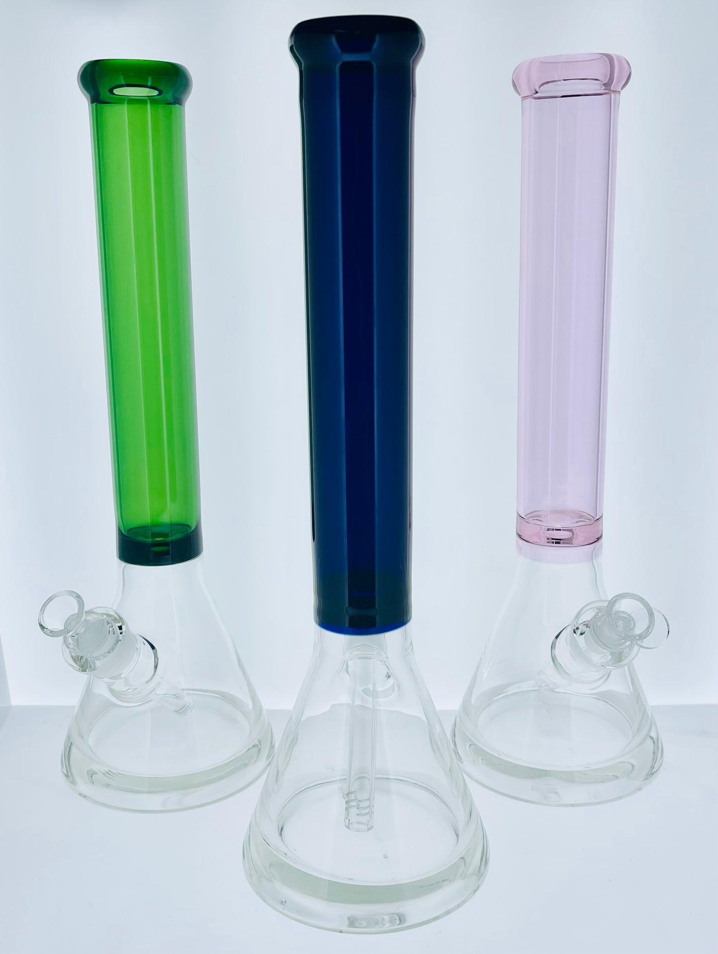 16" Color Neck Thick Base Beaker