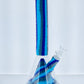 14" Silicone Beaker w/ Glass Chamber & Pyramid Perc