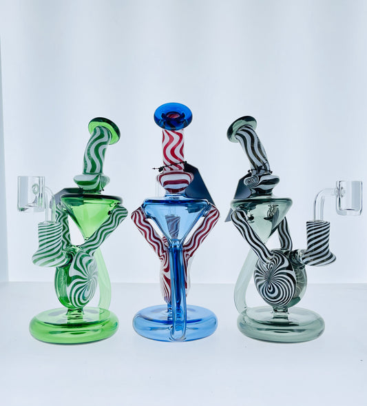 8" Phoenix Star Full Color Swirl Rig