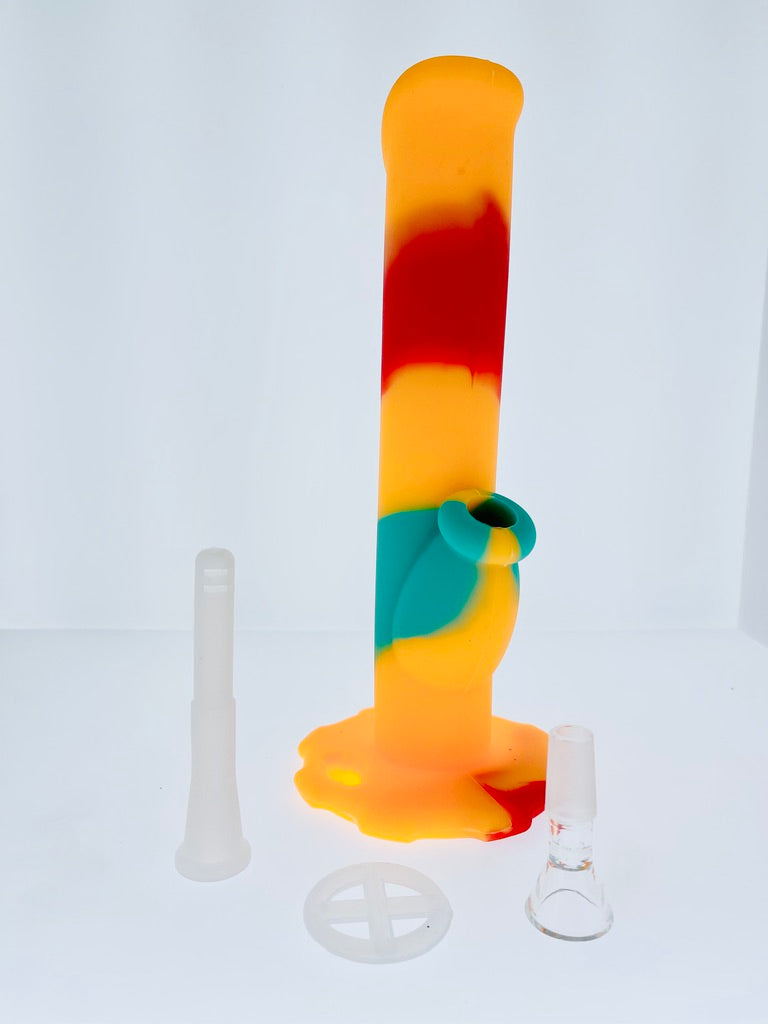 Silicone Tube Waterpipe 10"