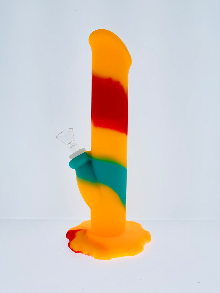 Silicone Tube Waterpipe 10"