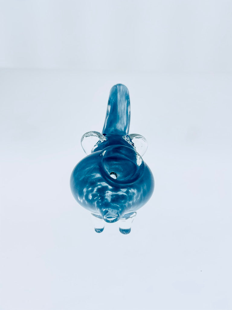 Glass Elephant Pipe Small