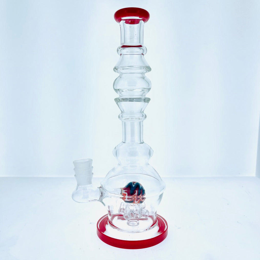 9" Rig w/ Colored Perc and Accents