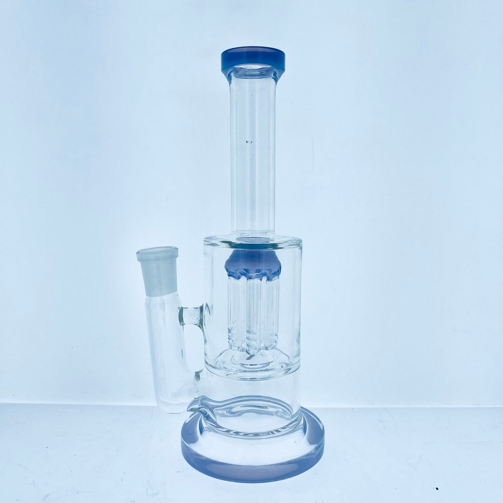 8" Tree Perc Rig Assorted Colors