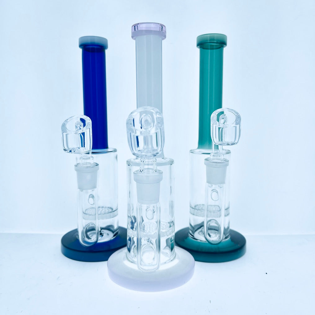 8.25" Colored Rig w/ Honeycomb Perc