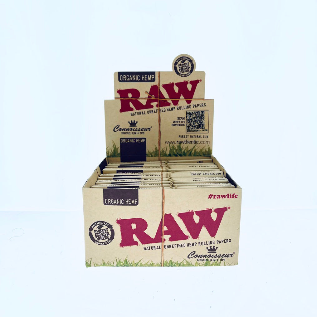 Raw Connoisseur King Size Slim Organic Hemp