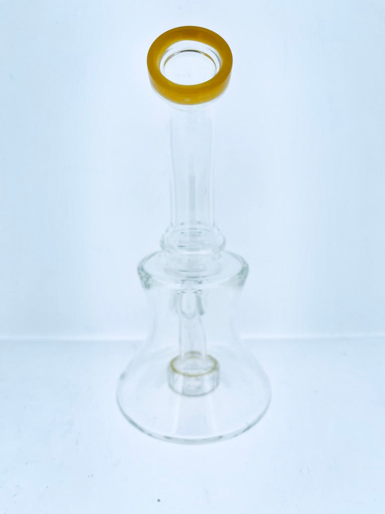 6" Colored Bell Rig w/ Color Accented Showerhead Perc