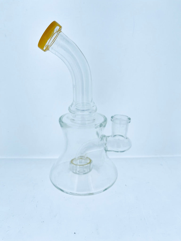 6" Colored Bell Rig w/ Color Accented Showerhead Perc