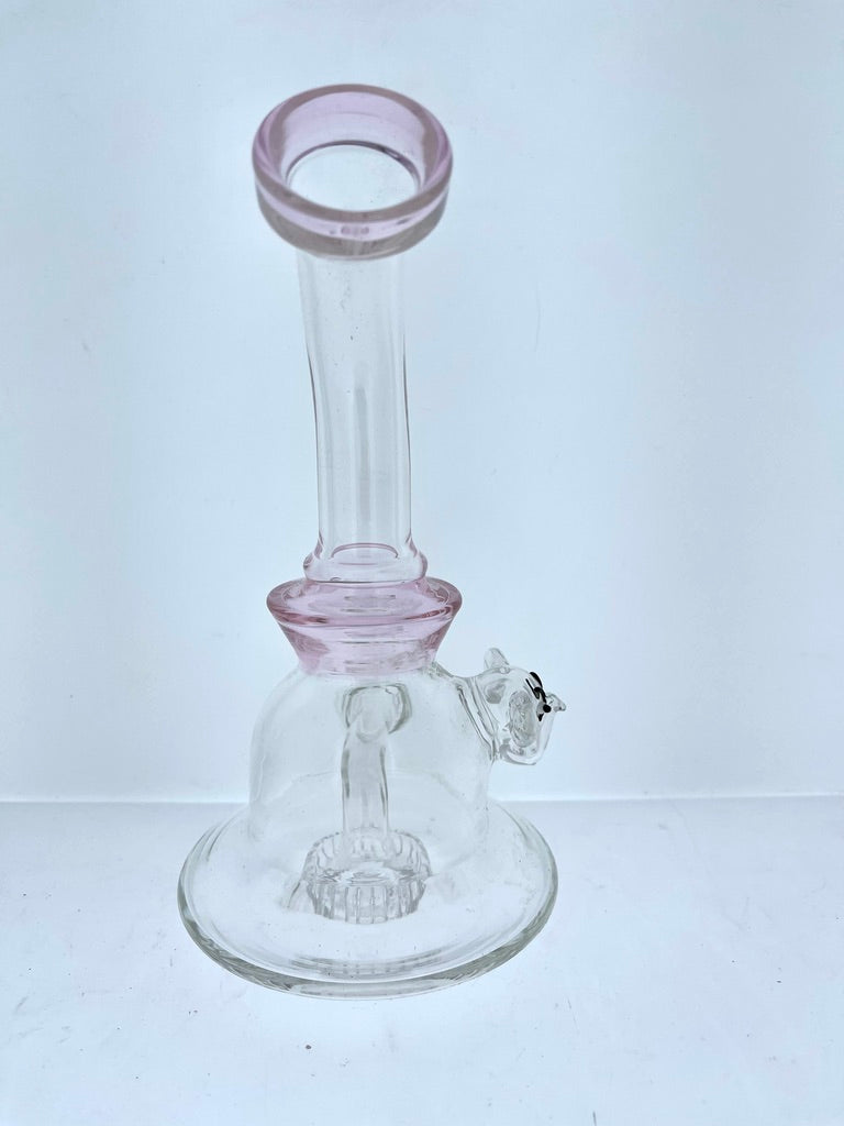 7.5" Bent Neck Rig w/ Showerhead Perc & Elephant Marble