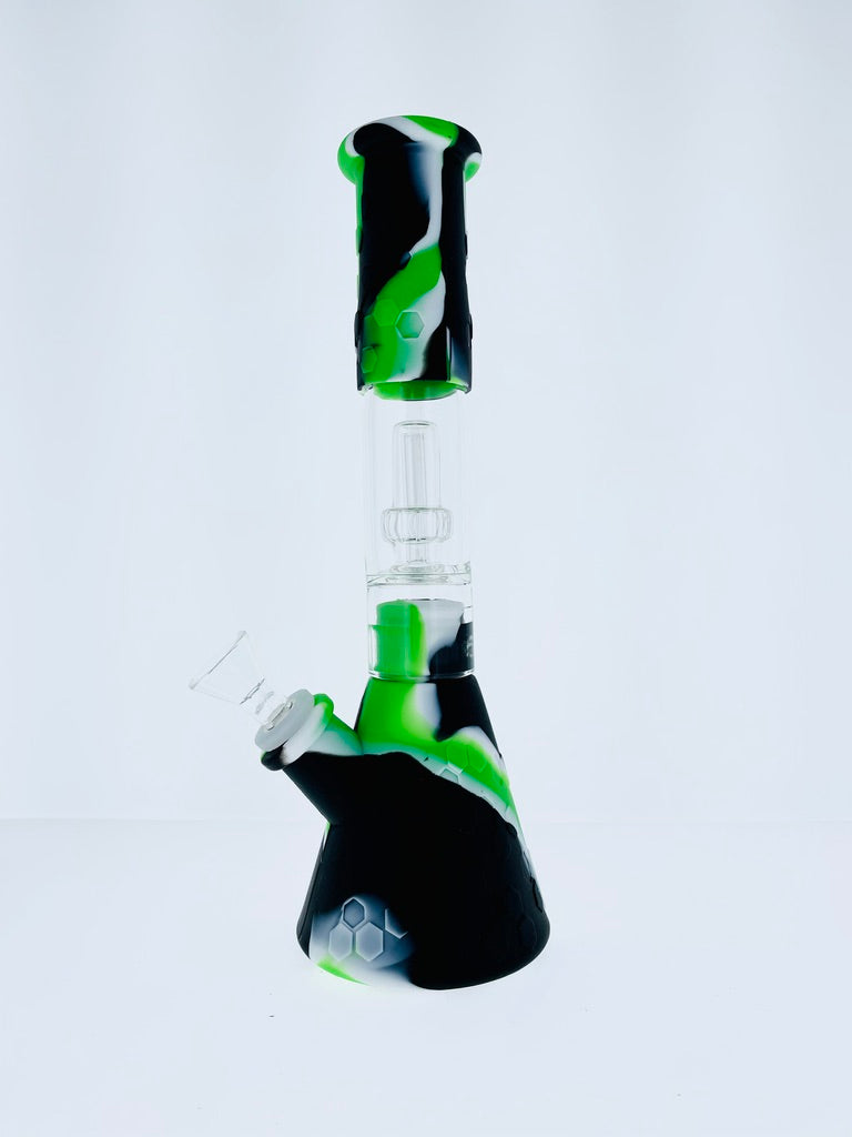 Silicone Beaker with Showerhead Perc 11"