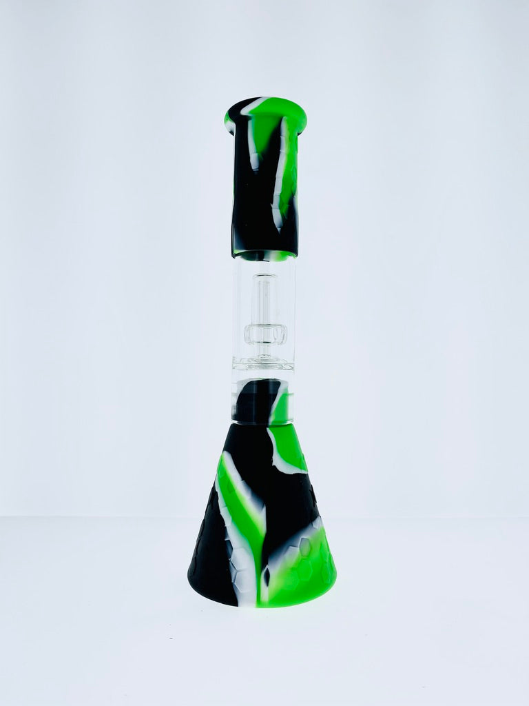 Silicone Beaker with Showerhead Perc 11"