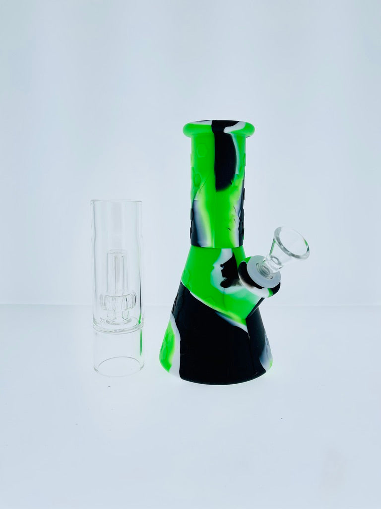 Silicone Beaker with Showerhead Perc 11"