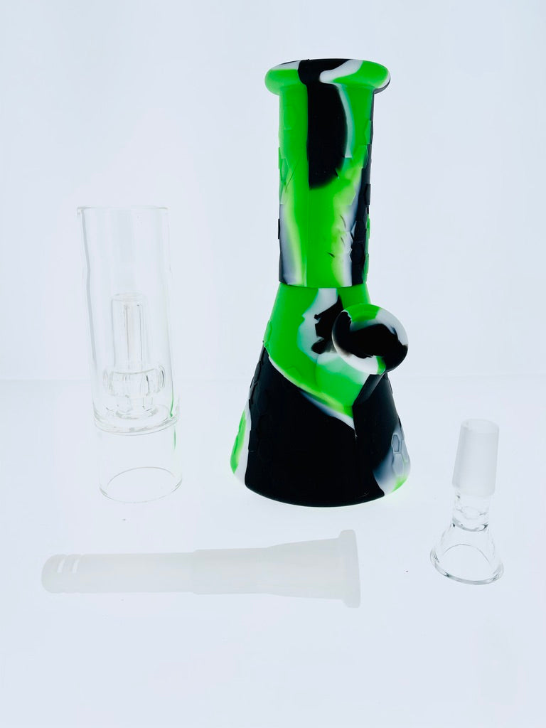 Silicone Beaker with Showerhead Perc 11"