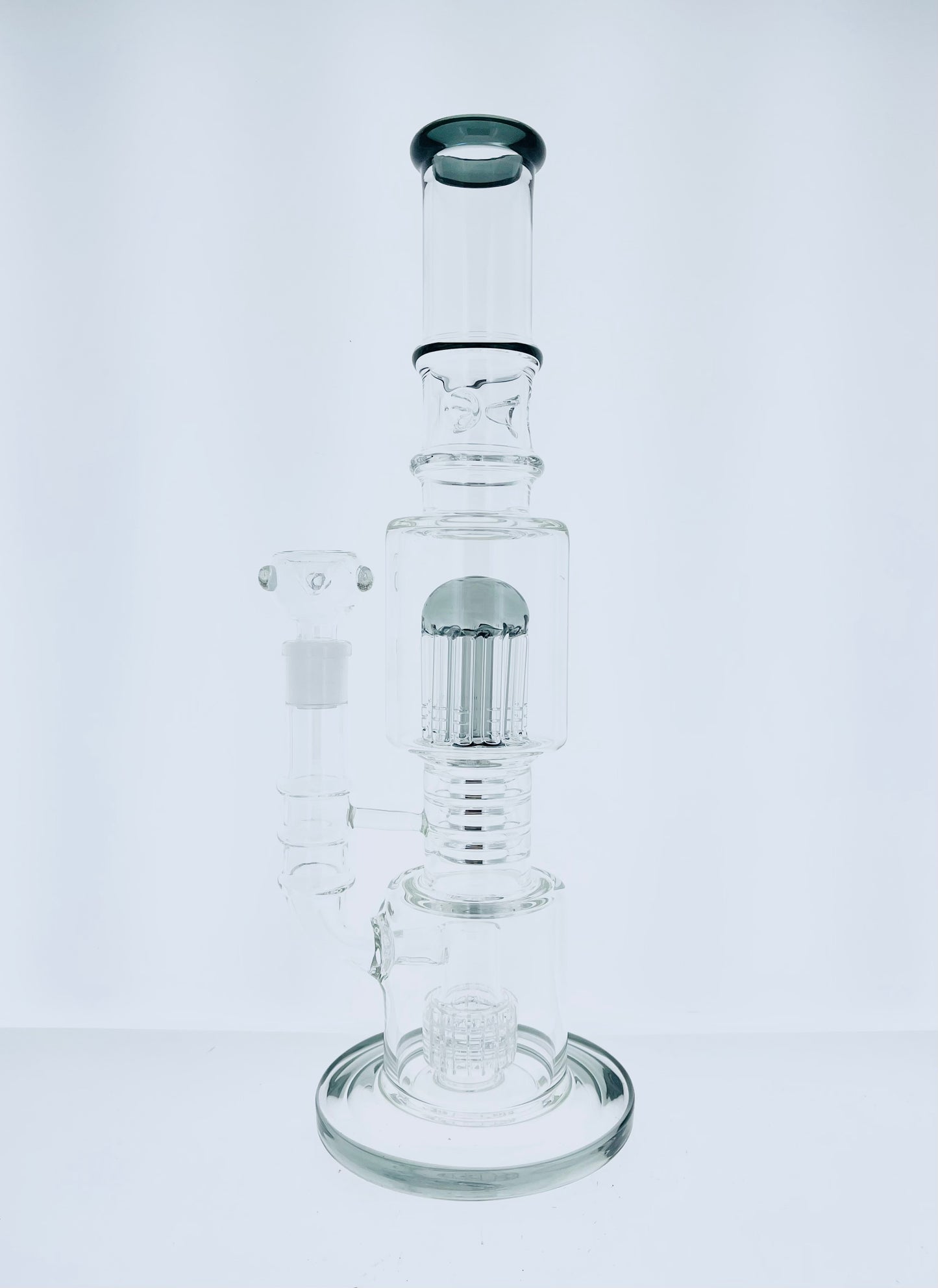 16" Color Accent Rig w/ Tree Arm Perc & Inline Matrix Perc