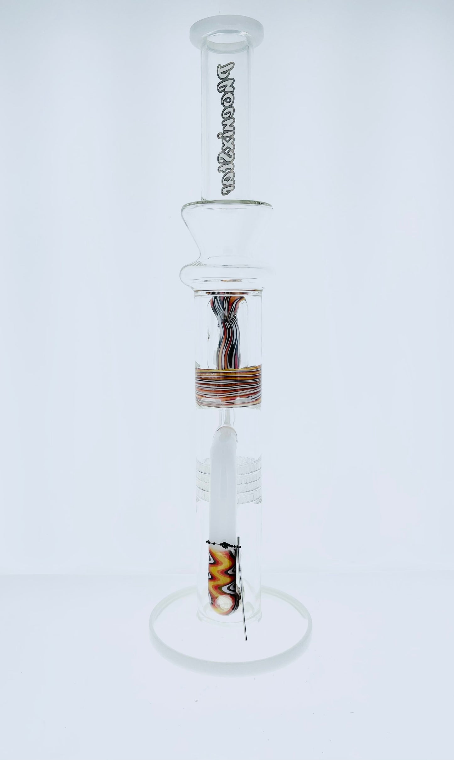 Phoenix 18" Recycler Tube w/ 4 Honeycomb Perc & Wig Wag