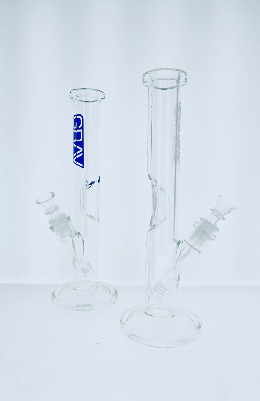 12" Grav Straight Tube w/ Ice Catch