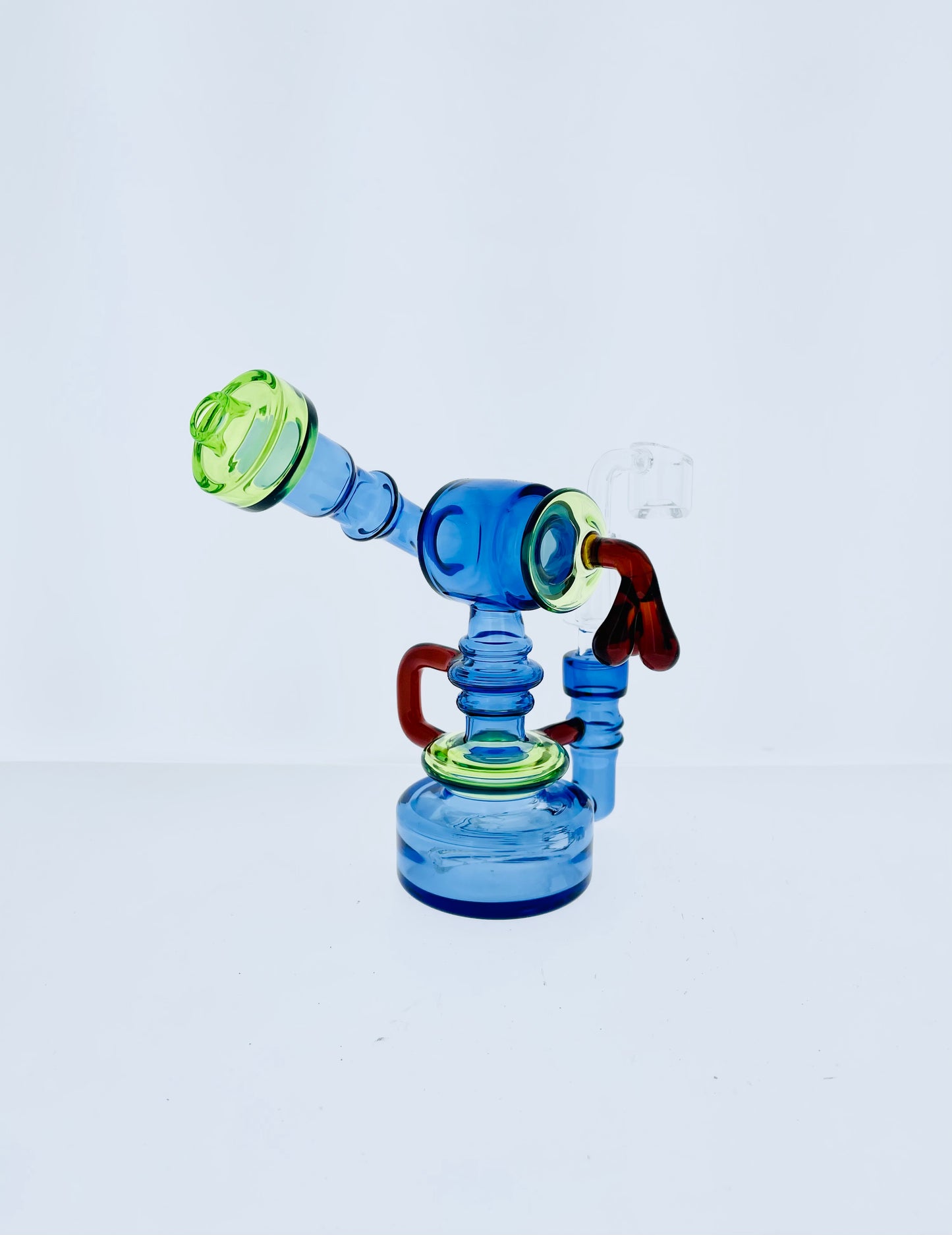 6" Full Color Paint Drip Male Rig