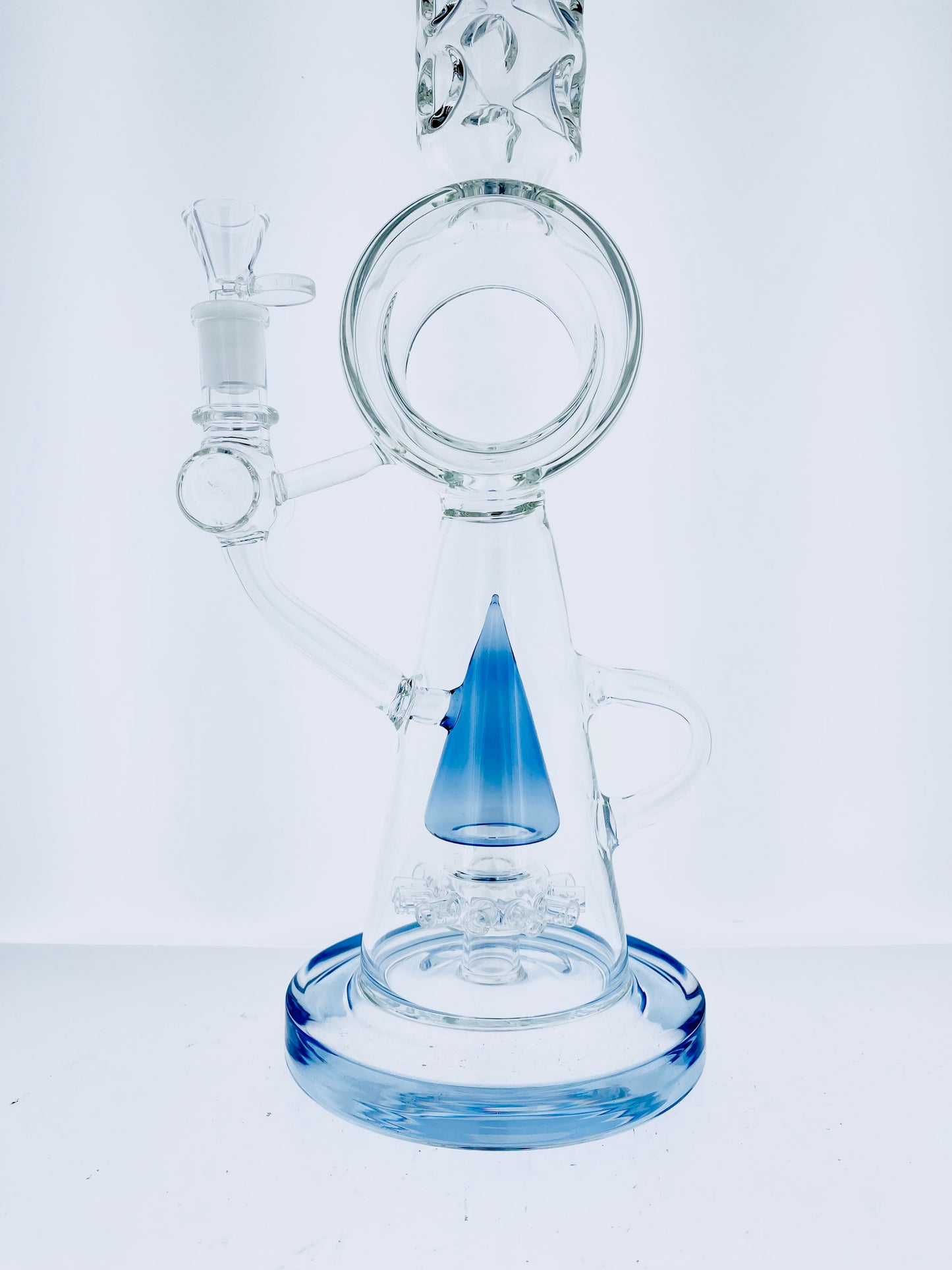 Phoenix 18" Color Pyramid Rig w/ Sprinkler Perc