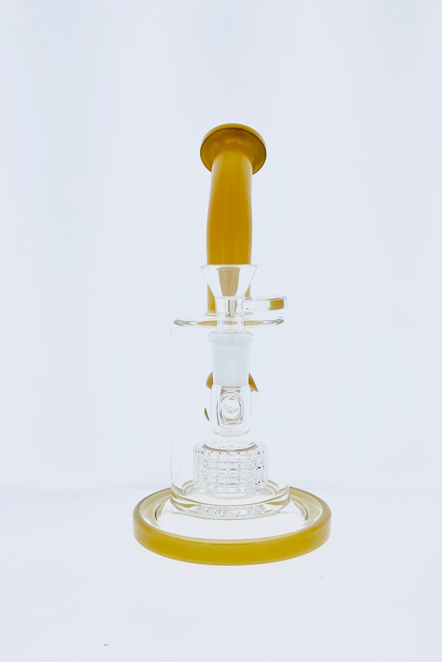 8.5" Bent Neck Rig w/ Color Neck & Matrix Perc