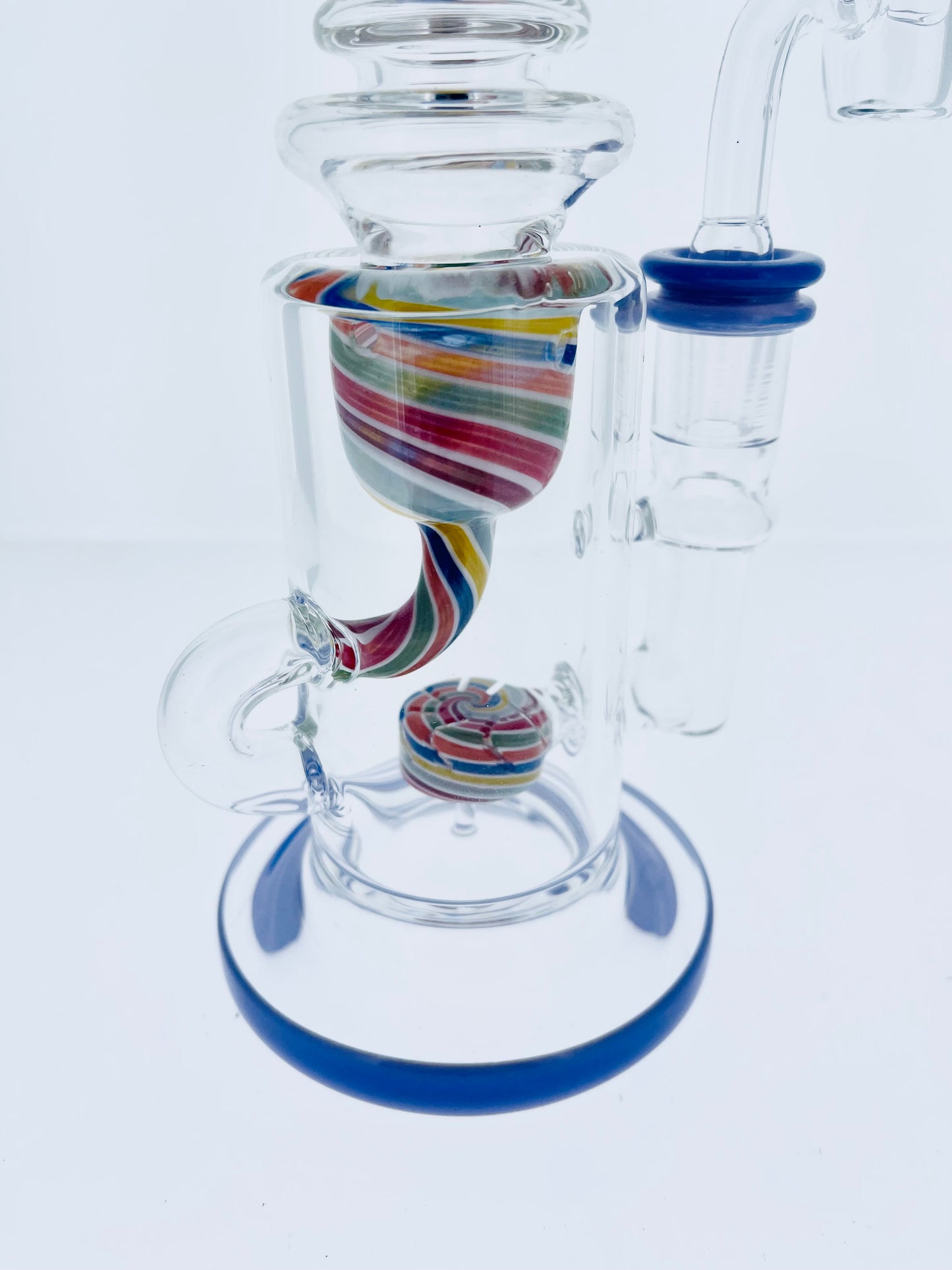 9in WigWag Incycler with Colored Accents