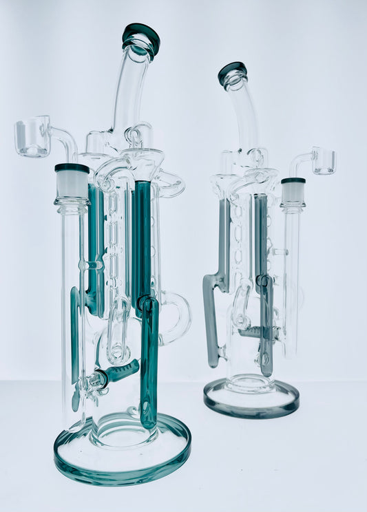 14" Upline Triple Recycler Rig