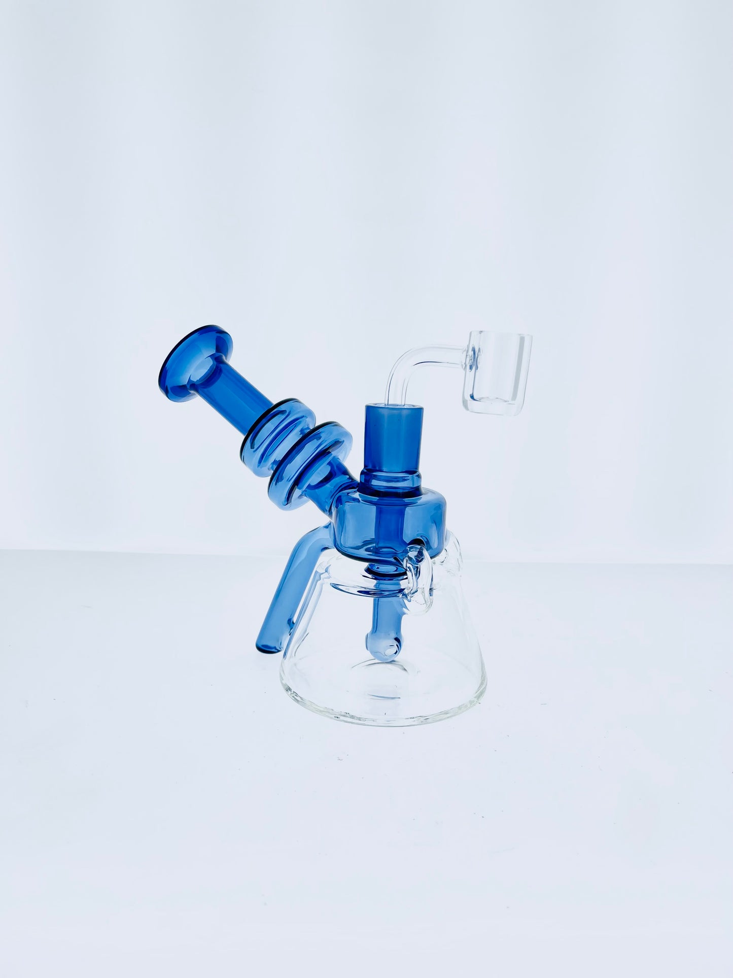 7" Half Color Recycler w/ Bent Neck