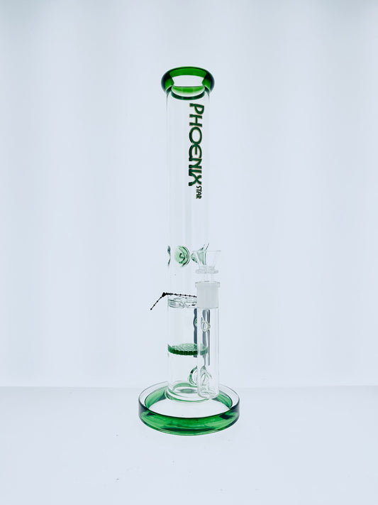 Phoenix 14" Straight w/ Turbine & Honeycomb Perc