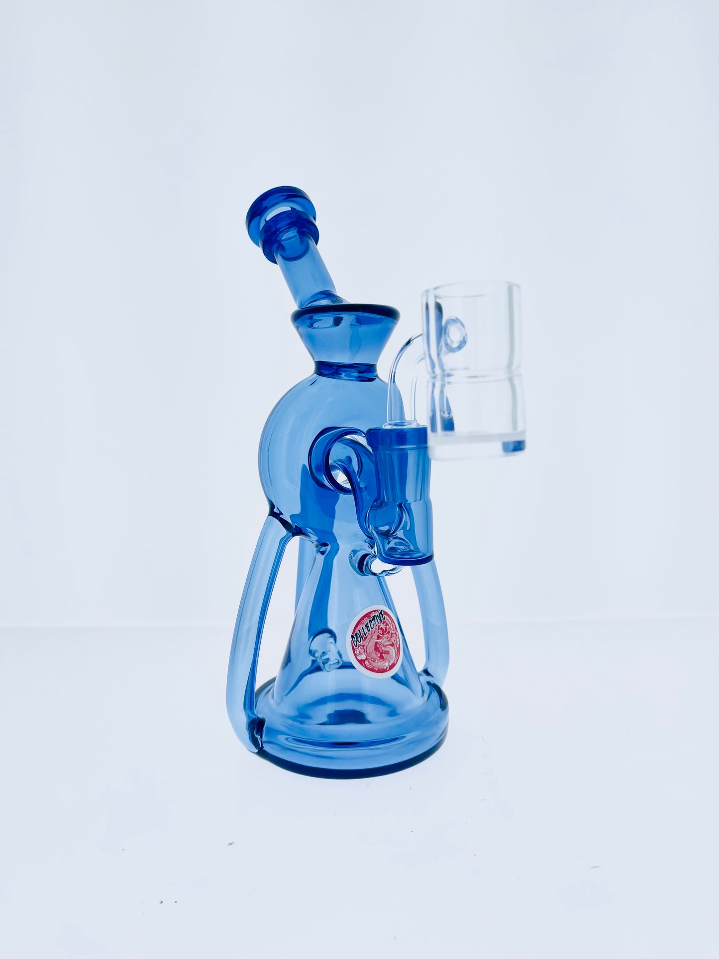 Dragon Collective Blue Bent Neck Balloon Rig