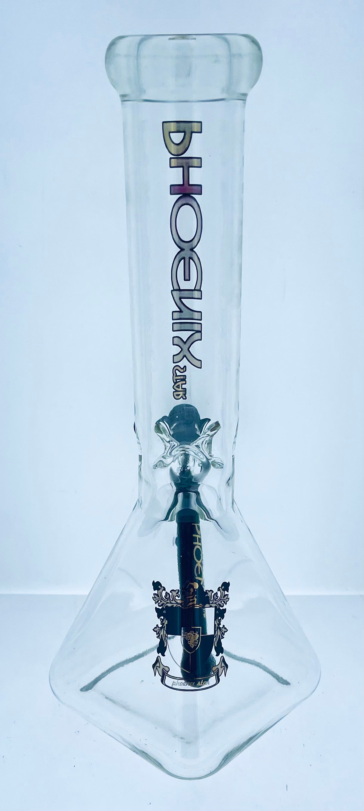 Phoenix Square Base Beaker w/ Ice Catch