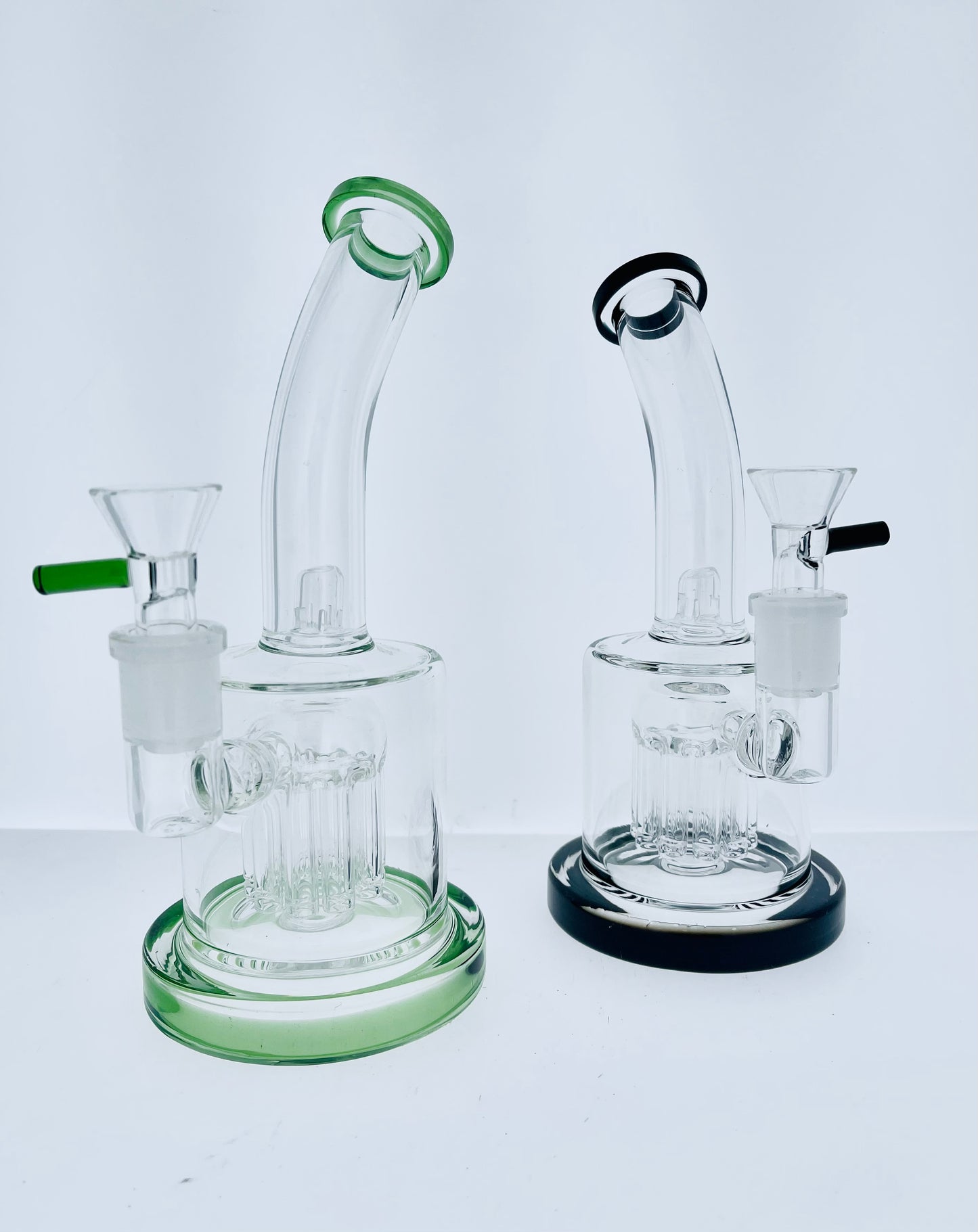 8" Tree Arm Perc Rig w/ Splash Guard