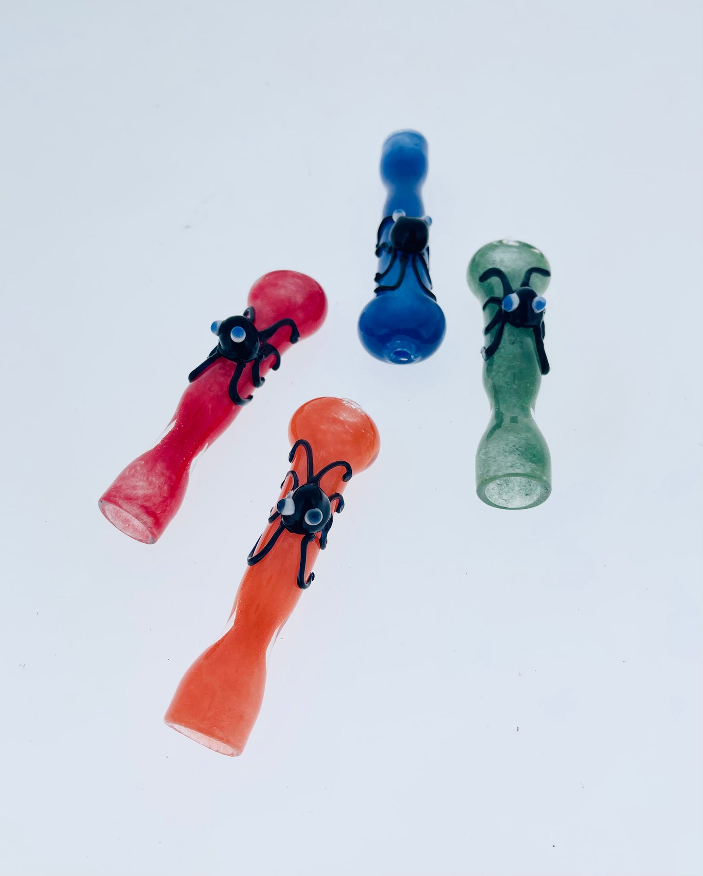 3" Frit Chillum w/ Spider