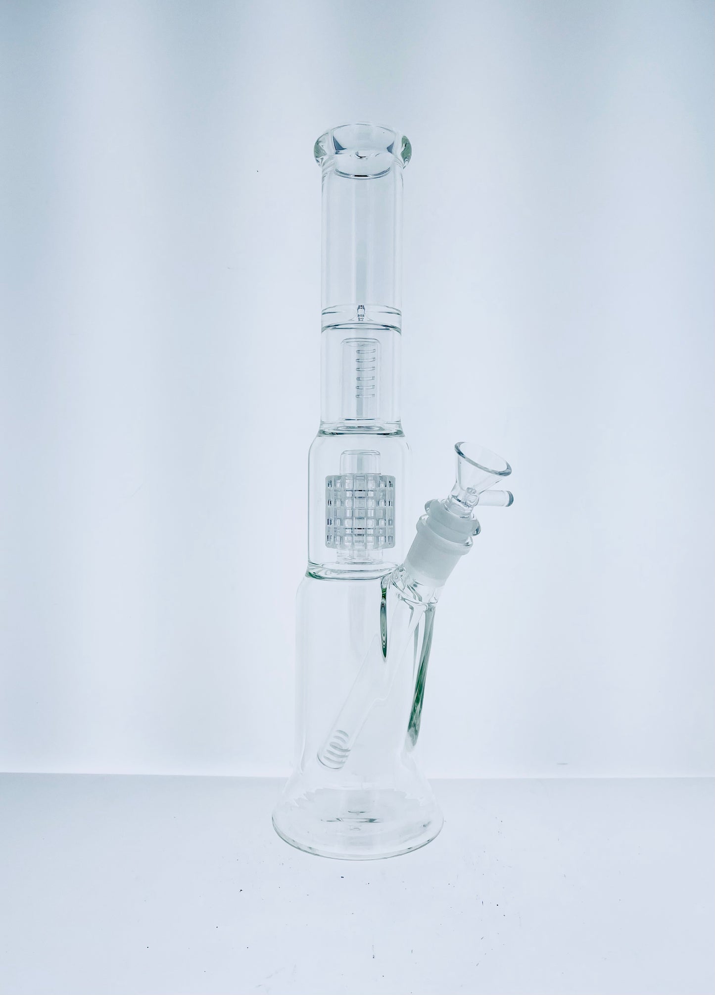 13" Matrix Perc Straight Tube w/ Splash Guard