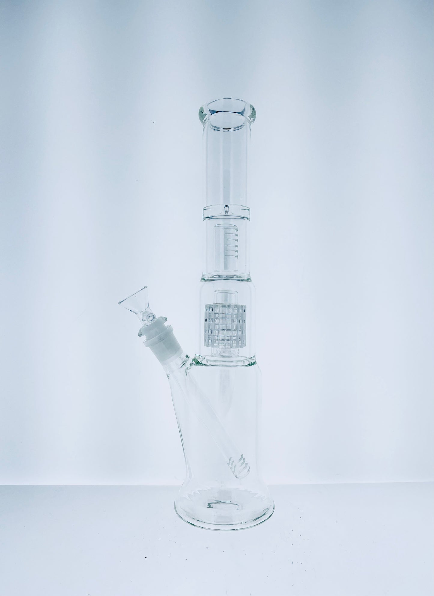 13" Matrix Perc Straight Tube w/ Splash Guard