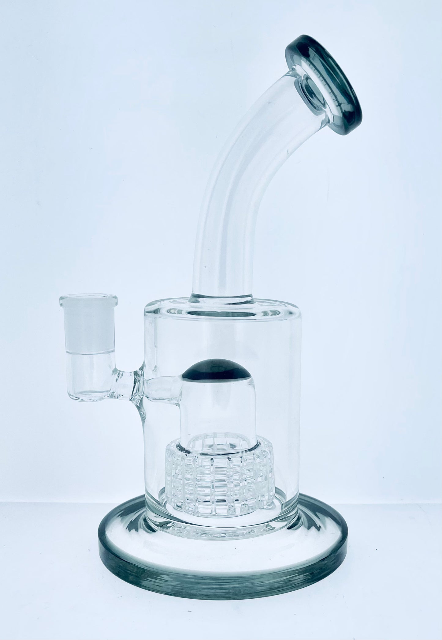 8.5" Colored Bent Neck Rig w/ Matrix Perc