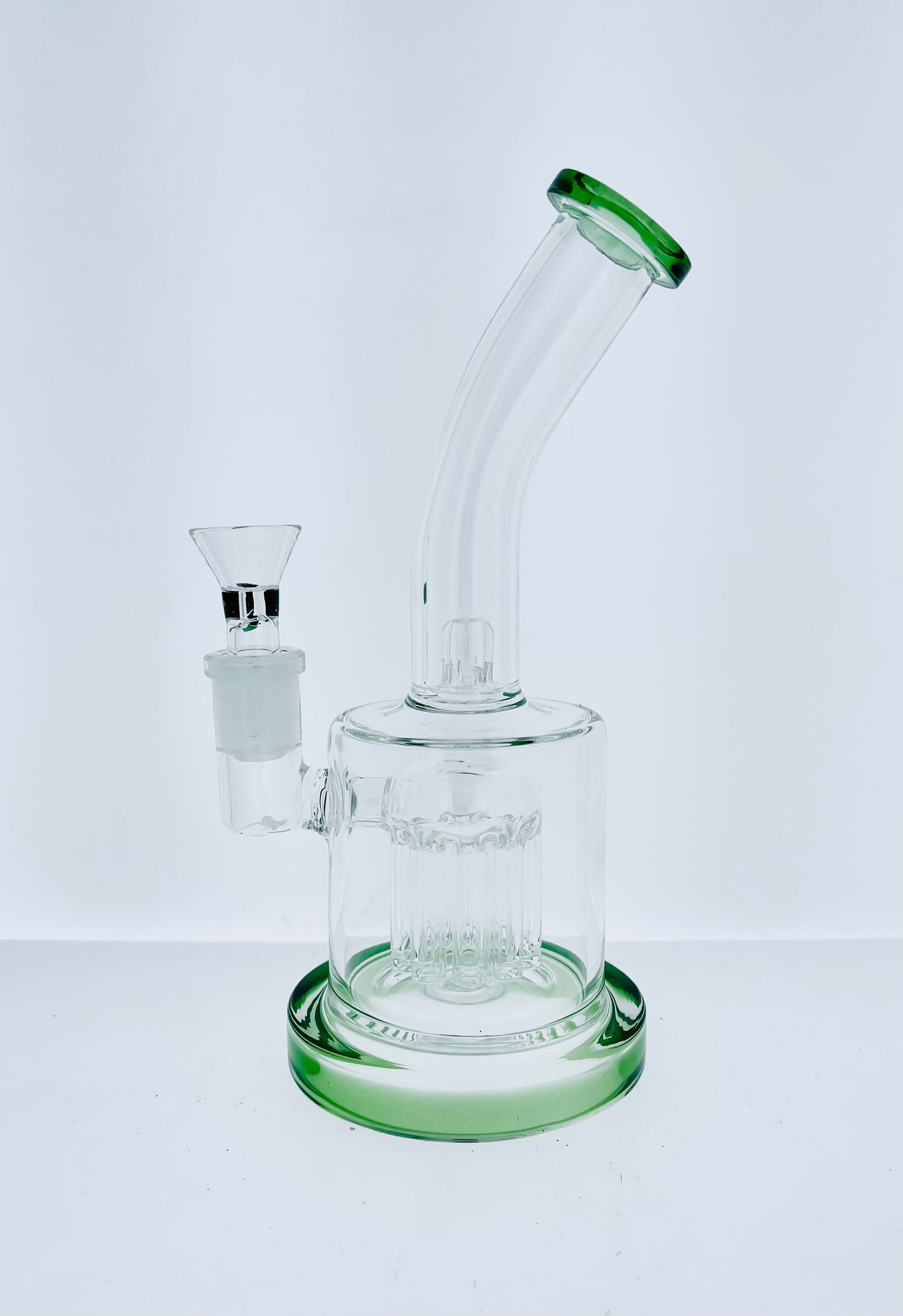 8" Tree Arm Perc Rig w/ Splash Guard